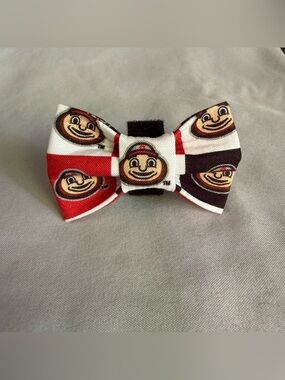 Ohio State Buckeye Pet Bowtie (small)